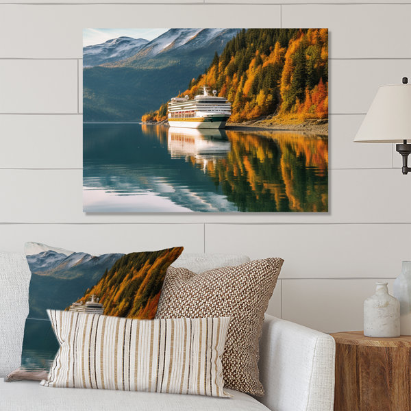 Millwood Pines Breathtaking Cruise In Alaska On Metal Print Wayfair